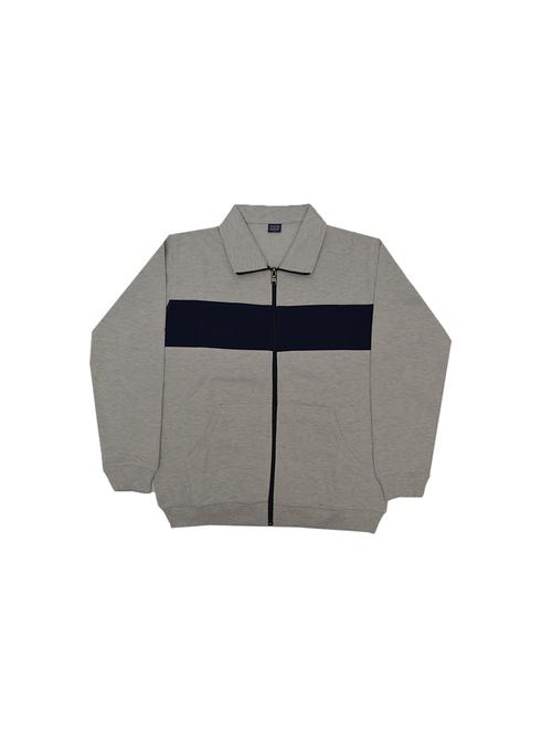 grey fleece bomber jackets - 17420616 - Very Small Image - 1