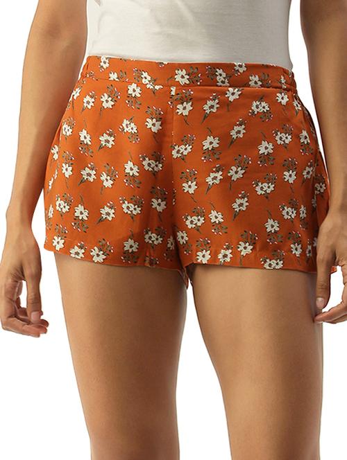 mid rise sleepwear shorts - 17421642 - Very Small Image - 1