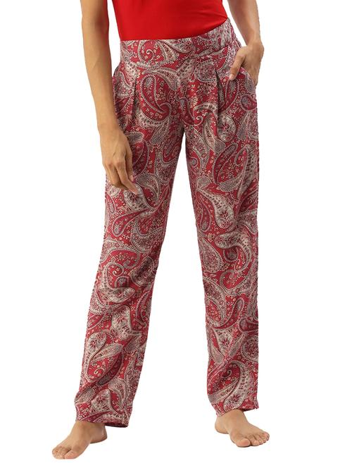 red rayon pajama - 17421648 - Very Small Image - 1