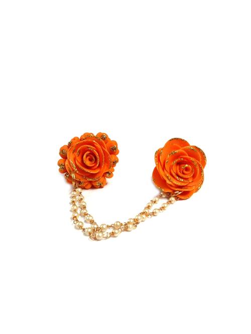 orange metal finger ring - 17421931 - Very Small Image - 1