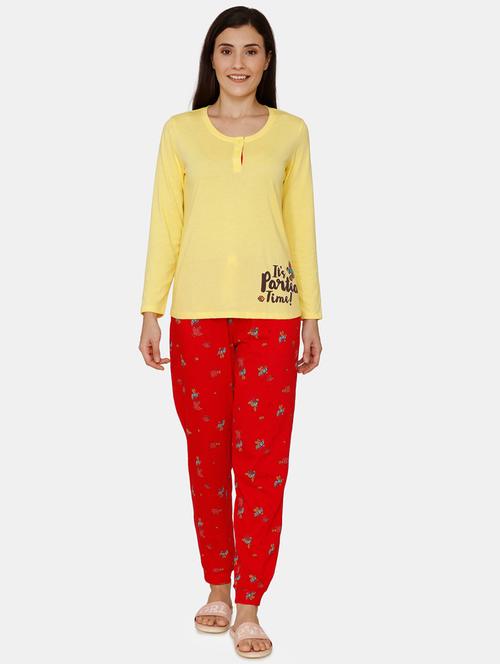 multi colored cotton pyjama nightwear set - 17422223 - Very Small Image - 1