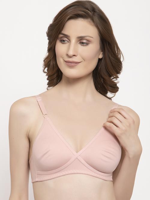 rosewater pink plunge bra - 17425115 - Very Small Image - 1