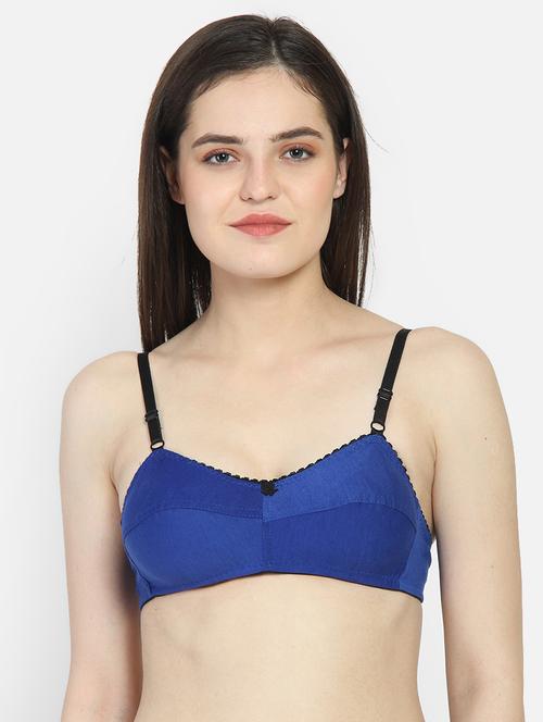 floral patch regular bra - 17425116 - Very Small Image - 1