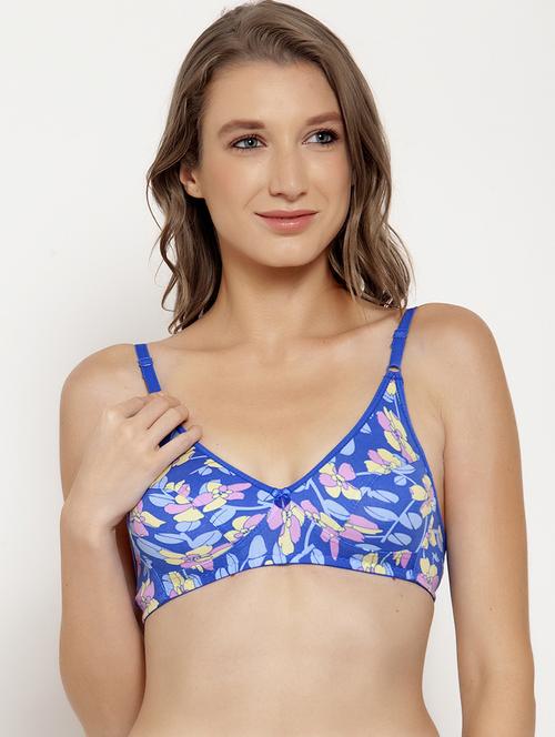 floral plunge bra - 17425133 - Very Small Image - 1