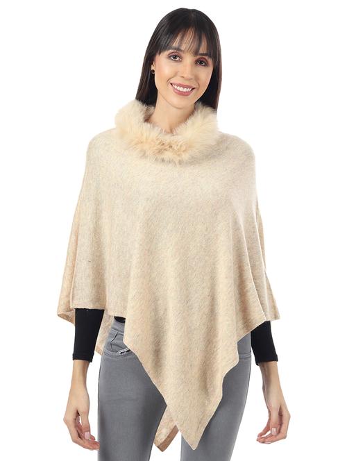 white acrylic poncho - 17425146 - Very Small Image - 1