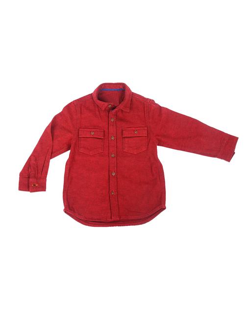 red cotton shirt - 17425208 - Very Small Image - 1