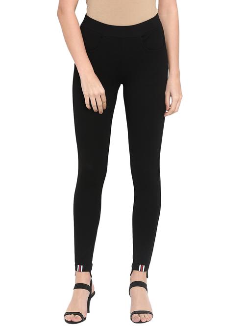 high rise solid jegging - 17425527 - Very Small Image - 1