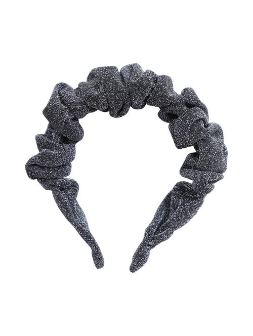 vembley grey solid stylish and classic hairband for women - 17425575 - Very Small Image - 1
