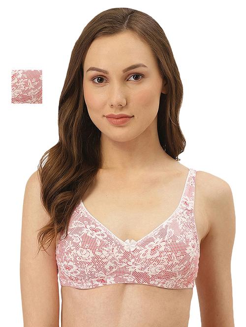 floral laced regular bra - 17425804 - Very Small Image - 1