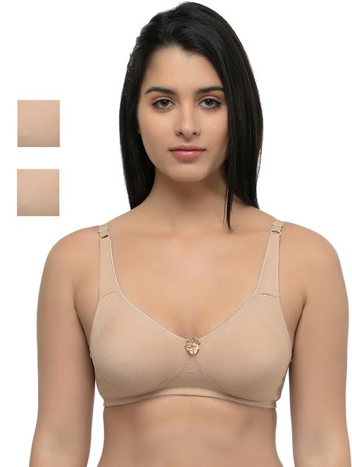 set of 3 bow patch bra - 17425980 - Very Small Image - 1