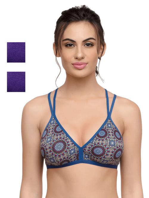 set of 3 styled back bra - 17426070 - Very Small Image - 1
