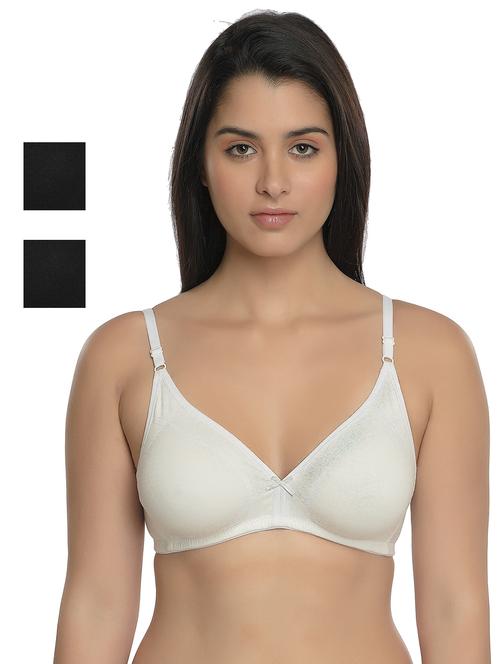 set of 3 solid bra - 17426089 - Very Small Image - 1
