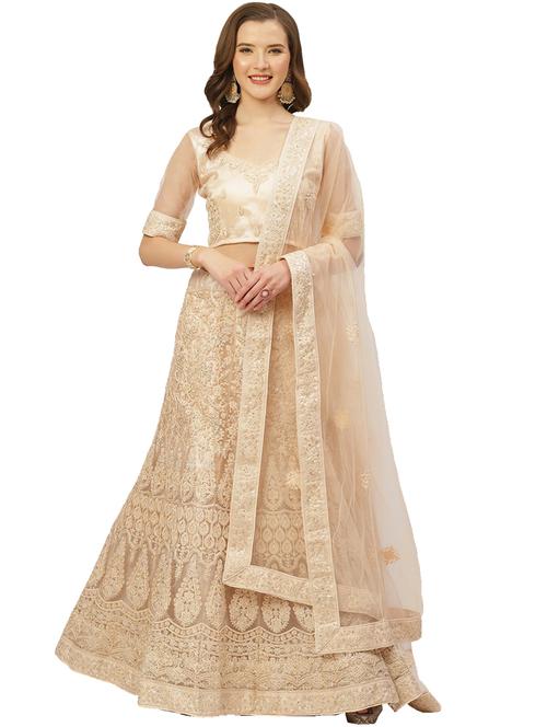 pastel flared lehenga - 17426663 - Very Small Image - 1