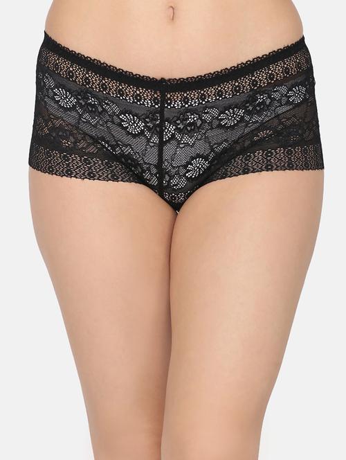 lace detail boy shorts panty - 17426698 - Very Small Image - 1