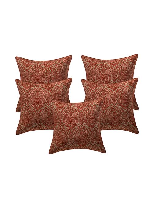 jacquard assorted cushion cover (set of 5) - 17427874 - Very Small Image - 1