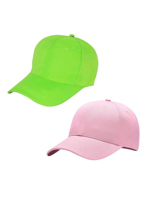 forty hands pack of 2 men's & women's caps (tocap21) - 17430101 - Very Small Image - 1