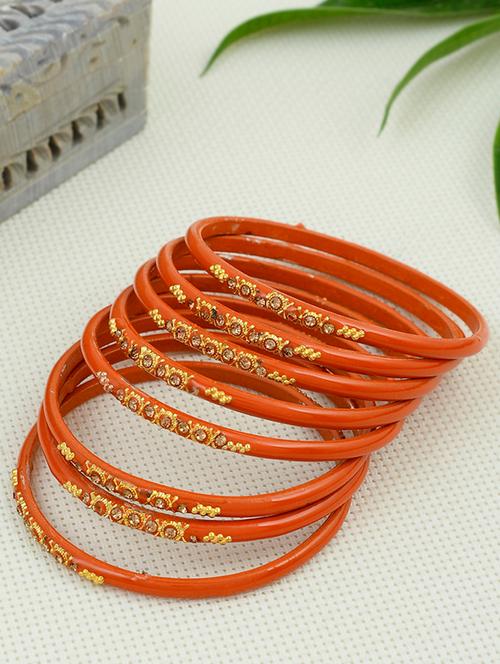 orange brass bangles - 17431987 - Very Small Image - 1