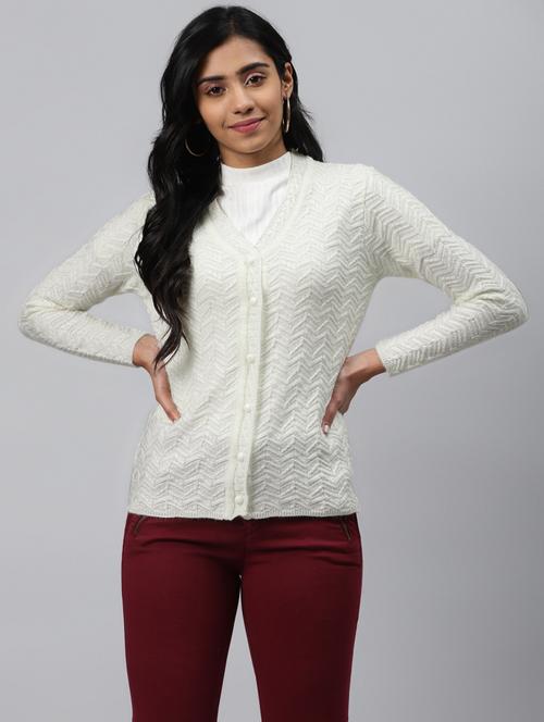 self design regular cardigan - 17432594 - Very Small Image - 1