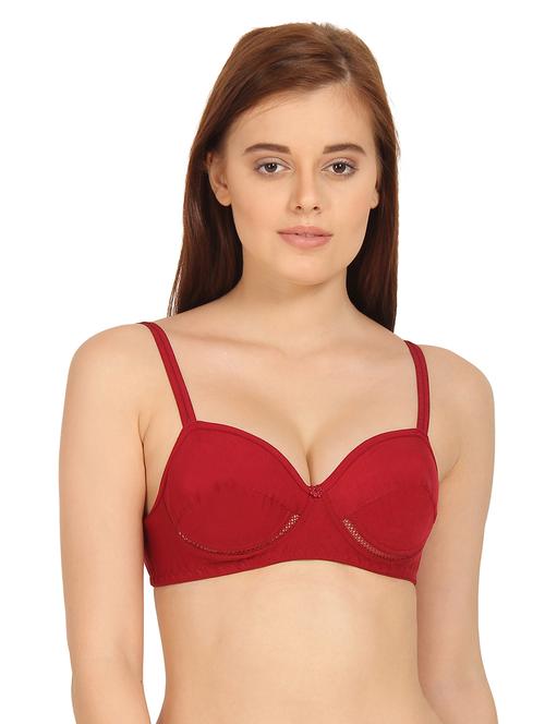 floral patch push up bra - 17432823 - Very Small Image - 1