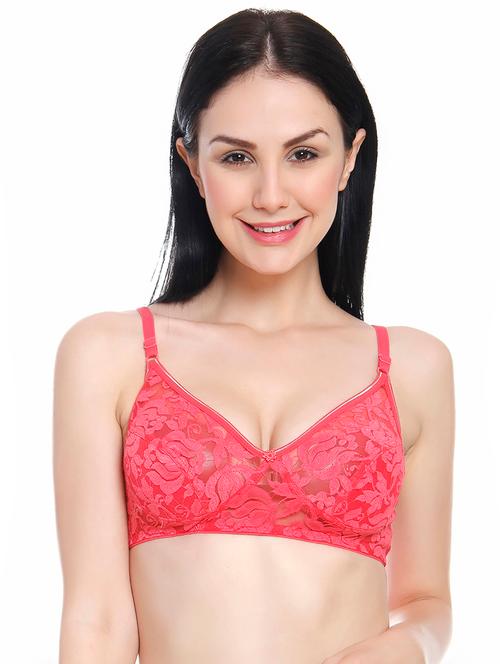 floral patch regular bra - 17432864 - Very Small Image - 1