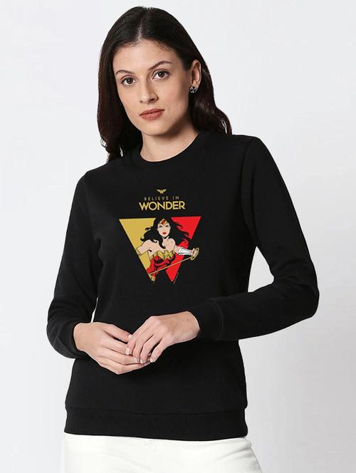 crew neck printed sweatshirt - 17433138 - Very Small Image - 1