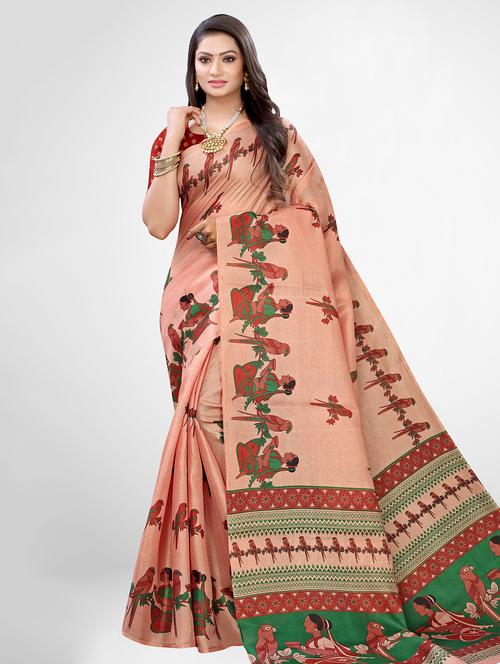 conversational printed saree - 17433712 - Very Small Image - 1