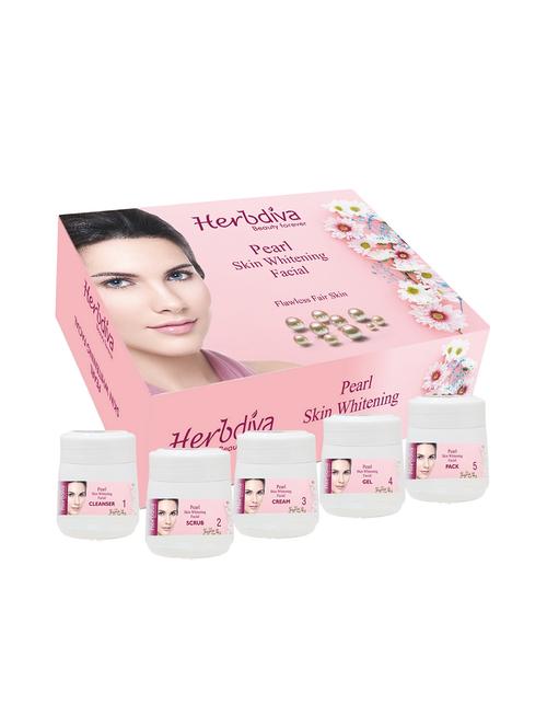 herbdiva pearl fairness facial kit, 500gm - 17434988 - Very Small Image - 1