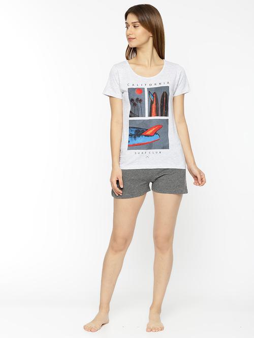 nightwear shorts set - 17435118 - Very Small Image - 1