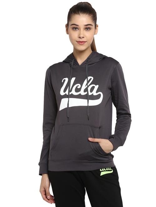 typographic print sweatshirt - 17436993 - Very Small Image - 1
