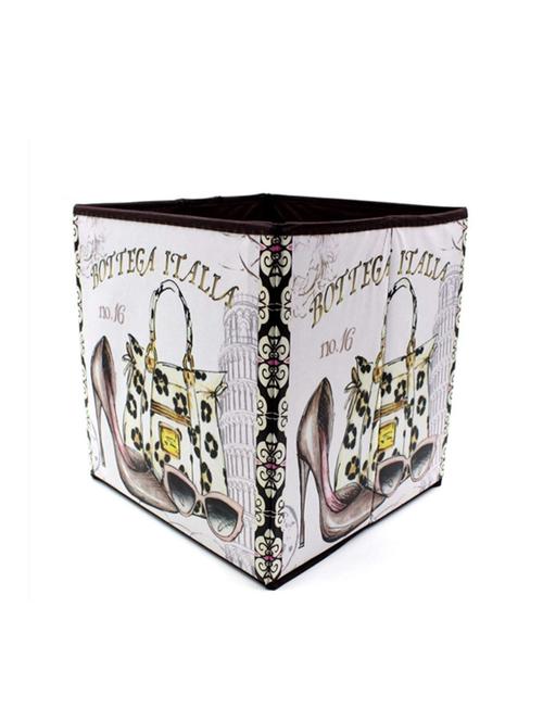 muren printed fabric ottoman stool cum storage box with lid - 17437076 - Very Small Image - 1