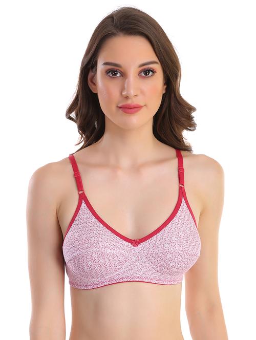 floral patch regular bra - 17437566 - Very Small Image - 1