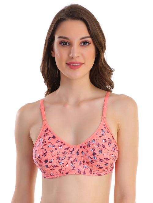 floral patch regular bra - 17437567 - Very Small Image - 1
