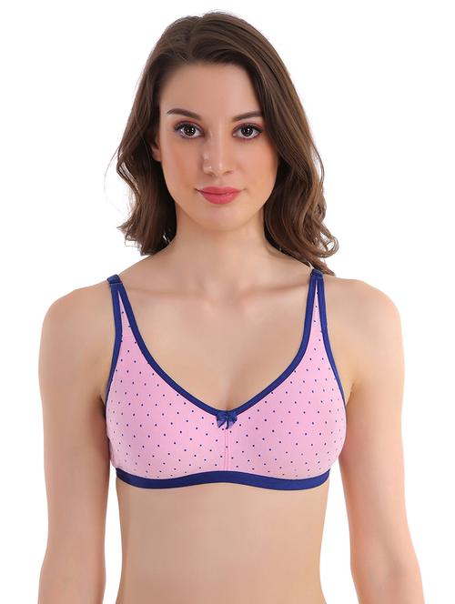 contrast bind polka dot bra - 17437580 - Very Small Image - 1