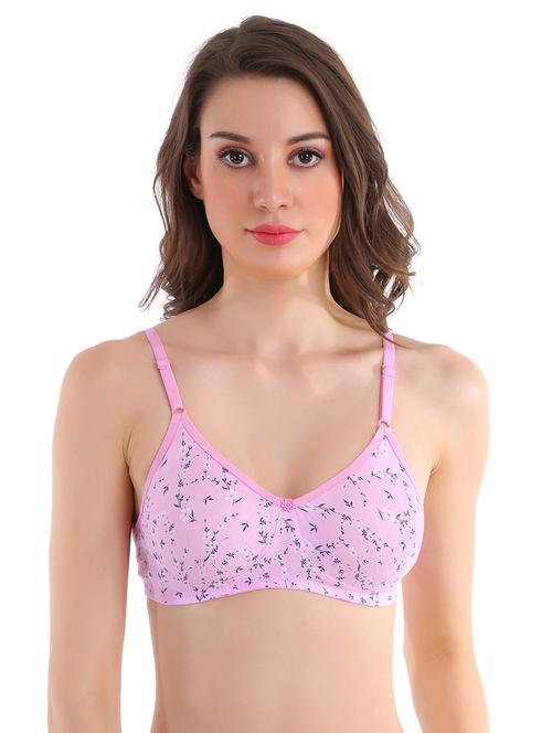 floral patch regular bra - 17437583 - Very Small Image - 1