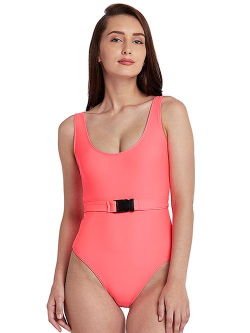 pink solid swimsuit - 17437853 - Very Small Image - 1