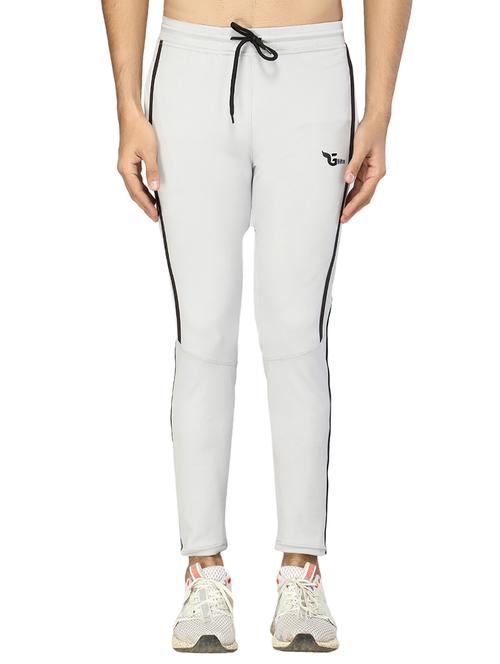 grey side striped full length track pant - 17438214 - Very Small Image - 1