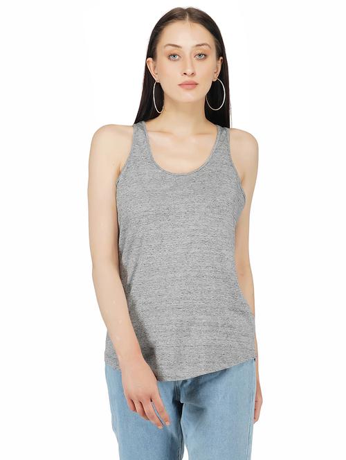 scoop neck tank top - 17438932 - Very Small Image - 1