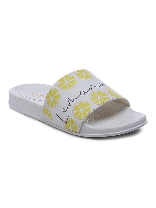 white slip on flip flop - 17439512 - Very Small Image - 1