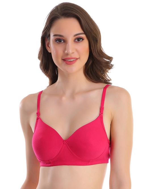 floral patch regular bra - 17440504 - Very Small Image - 1