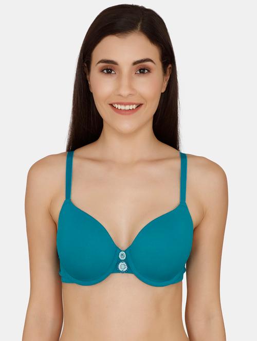 patch detail t-shirt bra - 17440949 - Very Small Image - 1
