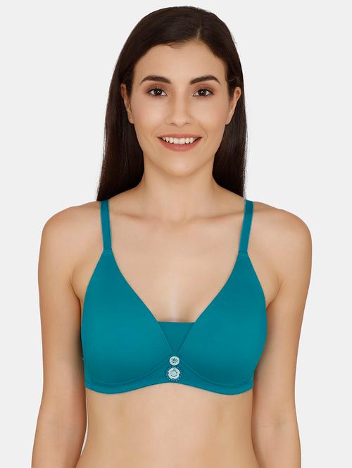 patch detail t-shirt bra - 17440953 - Very Small Image - 1