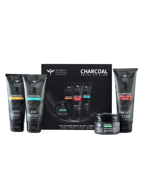 charcoal facial starter kit, black, 200 g - 17440990 - Very Small Image - 1