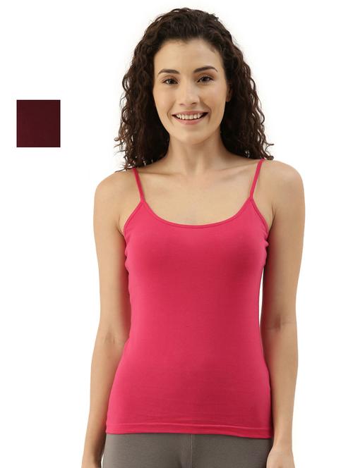set of 2 cotton camisole - 17443192 - Very Small Image - 1