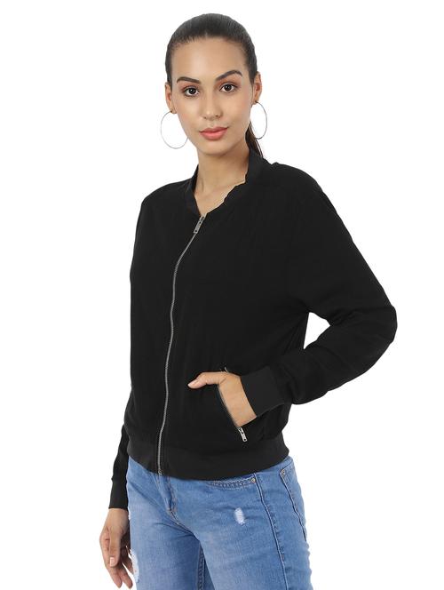 zip up bomber jacket - 17444391 - Very Small Image - 1