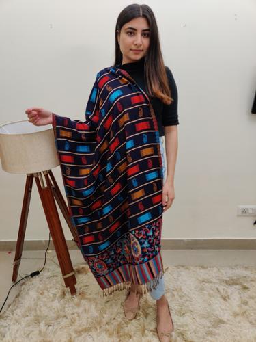 blue net shawl - 17445298 - Very Small Image - 1
