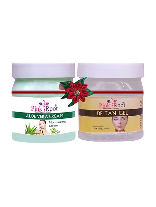 pink root aloe vera cream 500gm with d olive cream 500gm - 17445449 - Very Small Image - 1