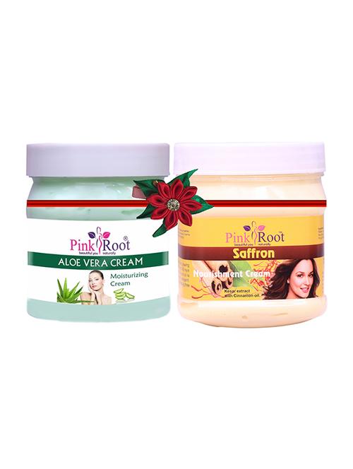 pink root aloe vera cream 500gm with vitamin cream 500gm - 17445473 - Very Small Image - 1