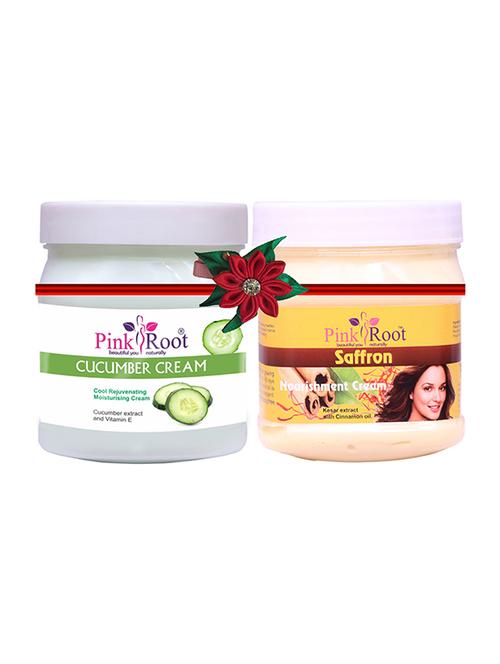 pink root cucumber cream 500gm with vitamin cream 500gm - 17445596 - Very Small Image - 1