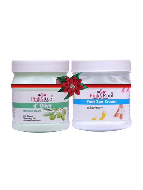 pink root d olive cream 500gm with diamond mask 500gm - 17446000 - Very Small Image - 1