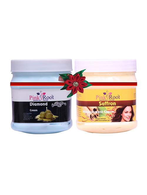 pink root diamond cream 500gm with vitamin cream 500gm - 17446091 - Very Small Image - 1